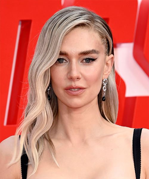 Vanessa Kirby Long Blonde Hairstyle - TheHairStyler.com
