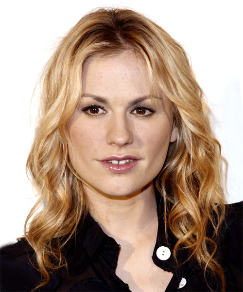 Anna Paquin Long Wavy     Hairstyle