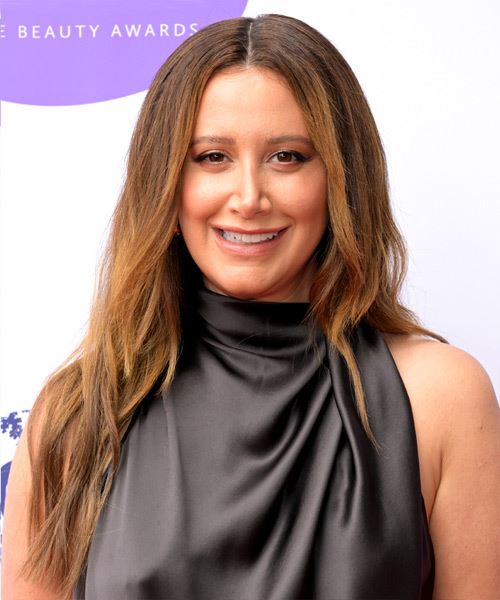 Ashley Tisdale Long Hairstyle With Subtle Waves