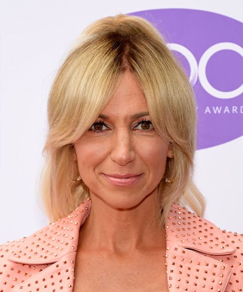 Debbie Gibson Hairstyle With Curtain Bangs