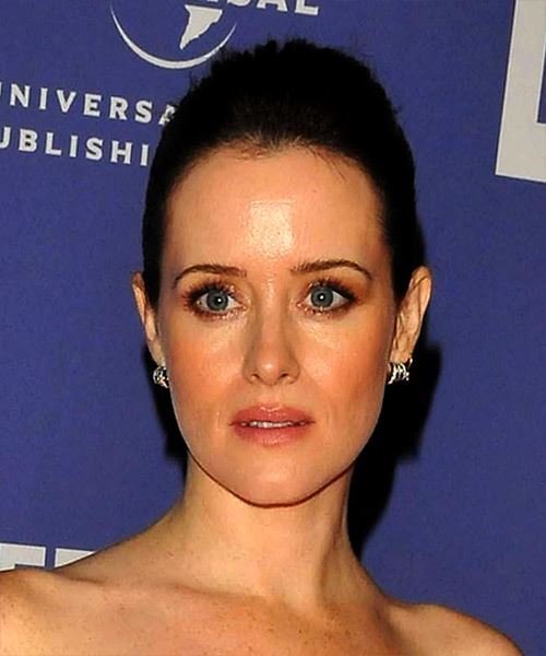 Claire Foy Updo Hairstyle With High Bun