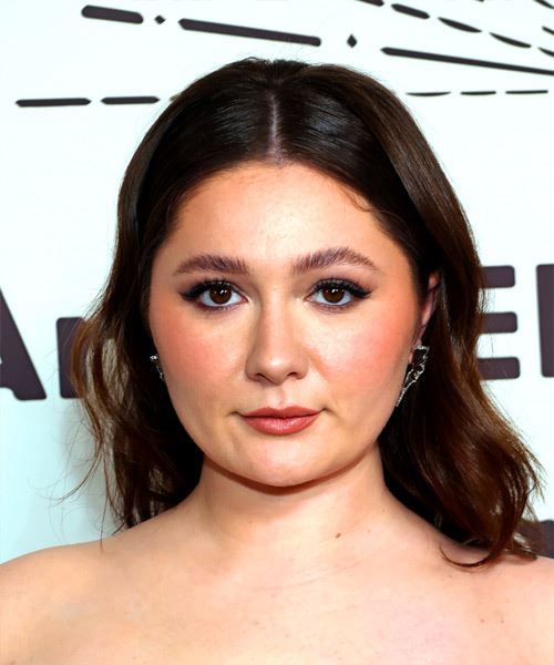 Emma Kenney Hairstyle With Soft Waves
