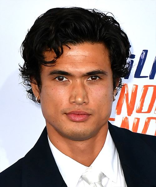 Charles Melton Short Hairstyle - side view