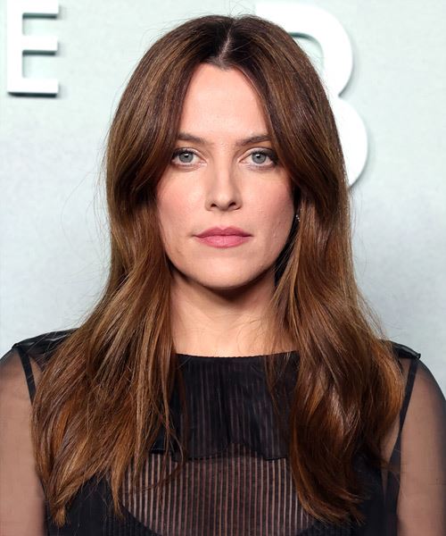 Riley Keough Long Brown Hairstyle