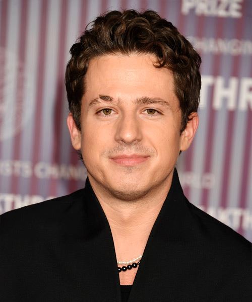 Charlie Puth Short Hairstyle With Natural Curls