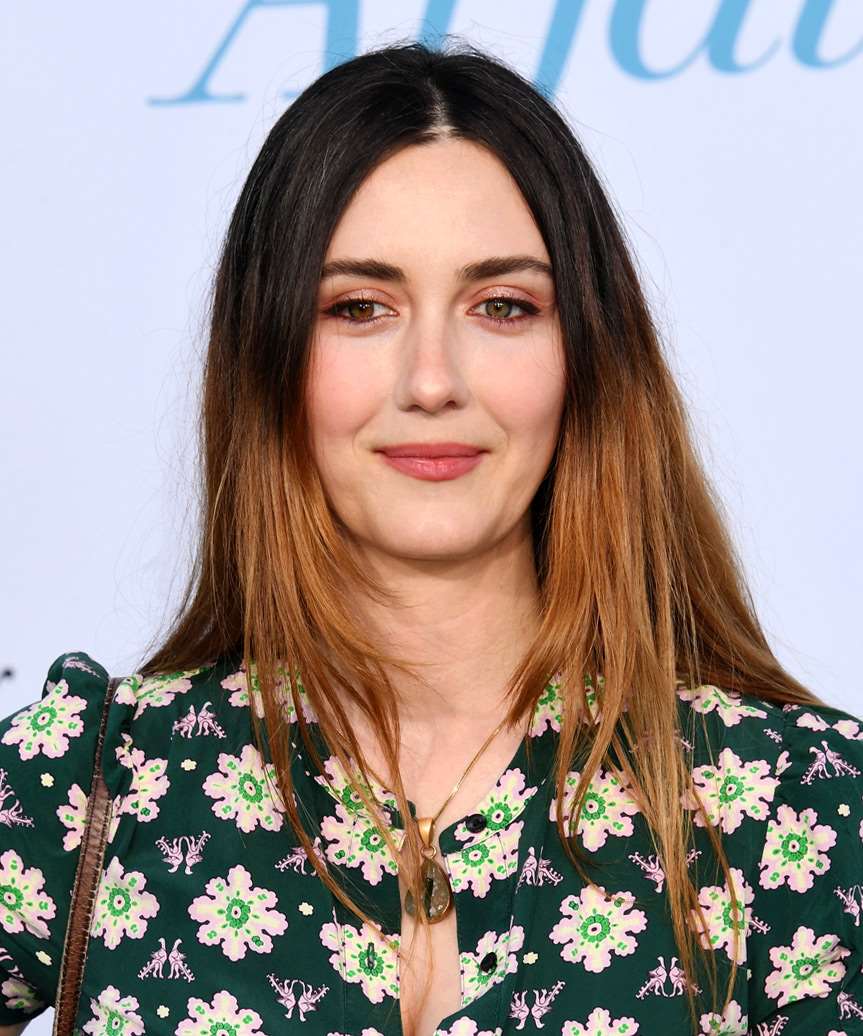 Madeline Zima Simple Two-Tone Hairstyle