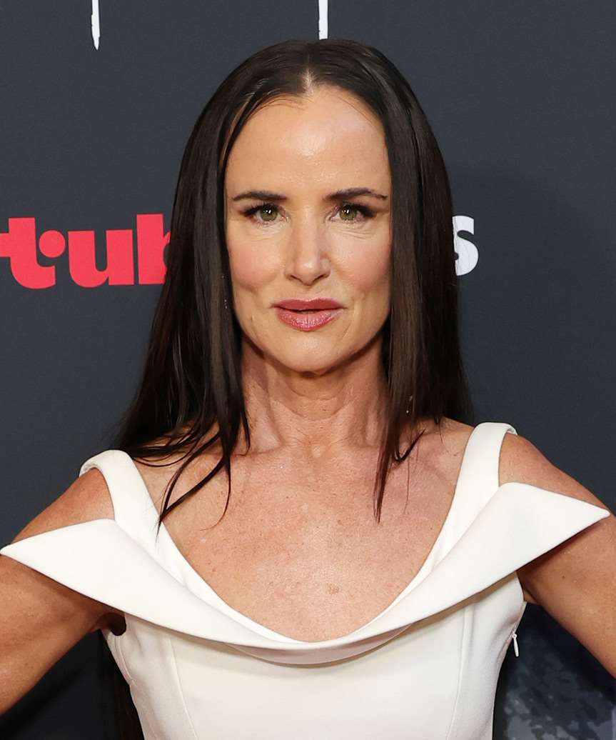 Juliette Lewis Long Chic Hairstyle