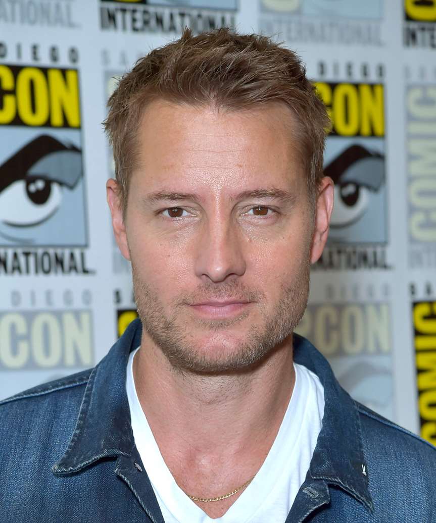 Justin Hartley Short Textured Hairstyle