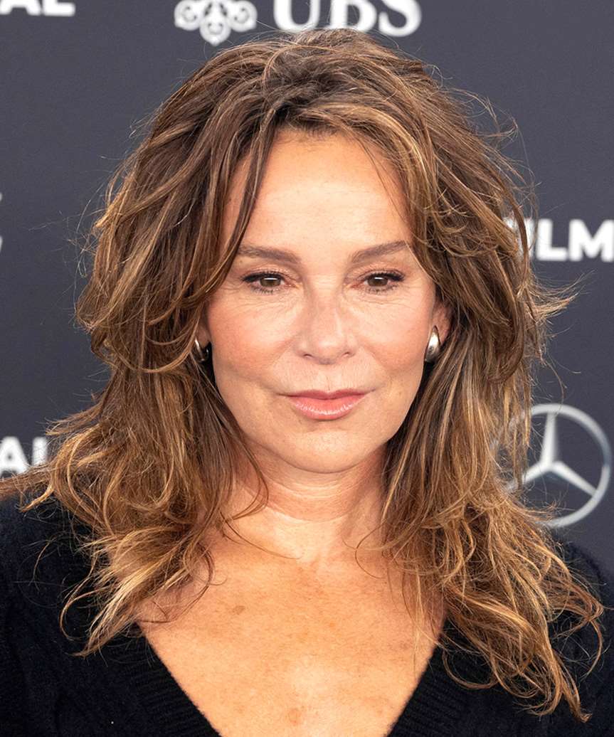 Jennifer Grey Voluminous Hairstyle With Waves