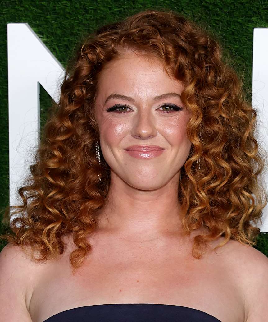 Rachel Stubington Ginger Hairstyle With Tight Curls