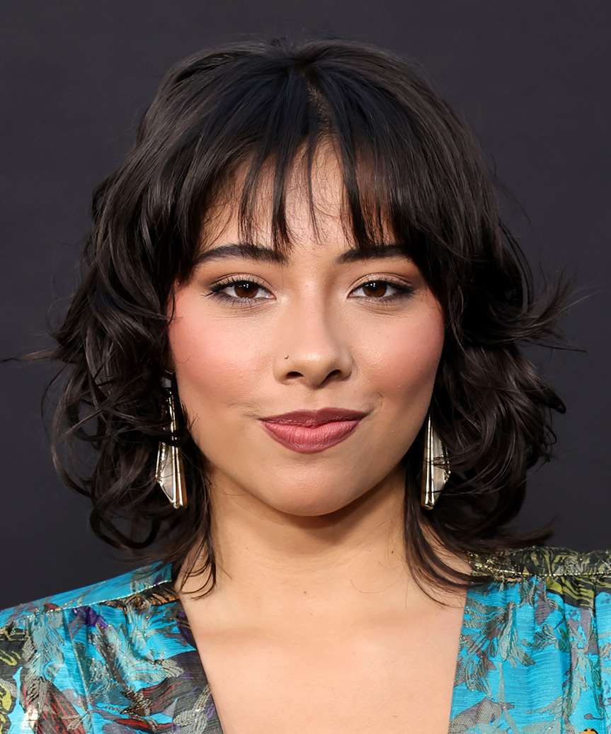 Xochitl Gomez Bob Haircut With Curls