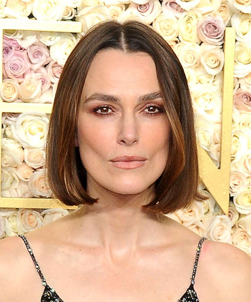 Keira Knightley Bob Haircut - Golden Globe Awards 2025