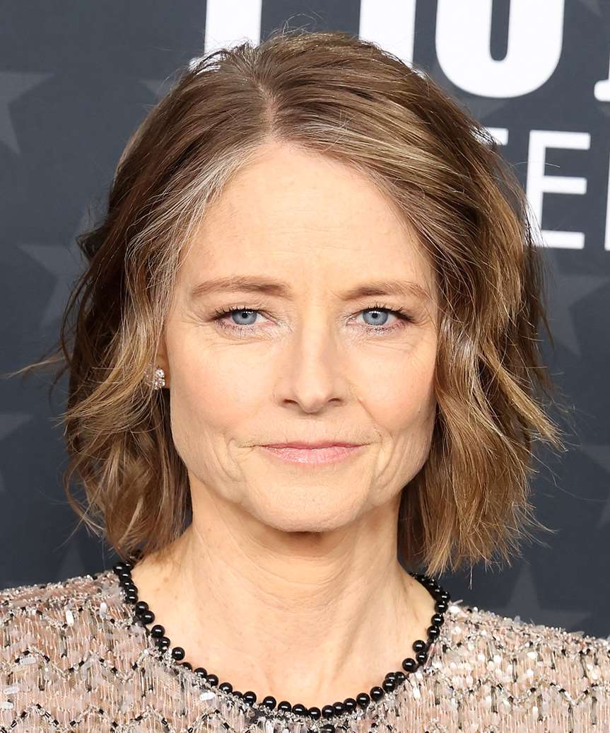 Jodie Foster Long Bob Haircut