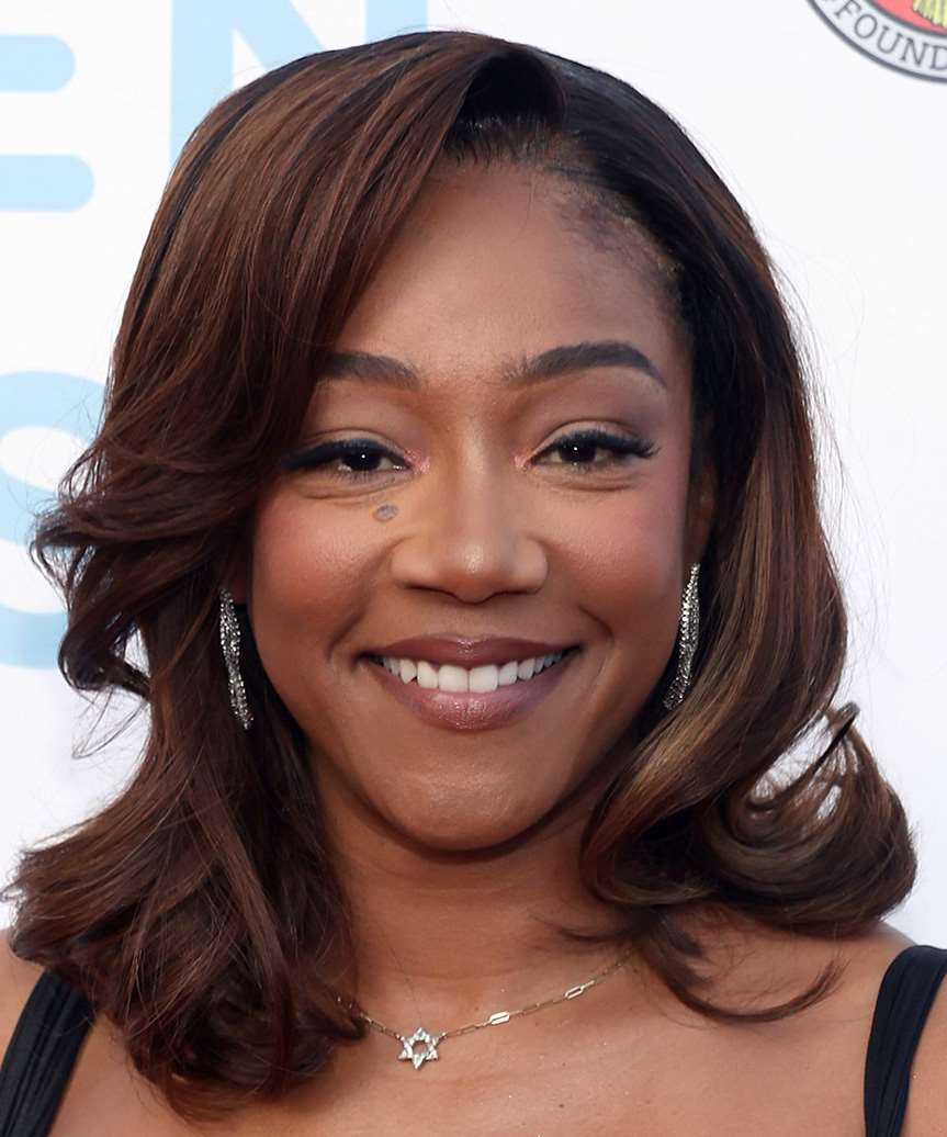 Tiffany Haddish Hairstyle With Curls