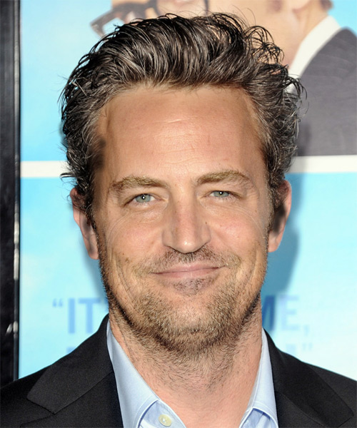 Matthew Perry Short Straight     Hairstyle