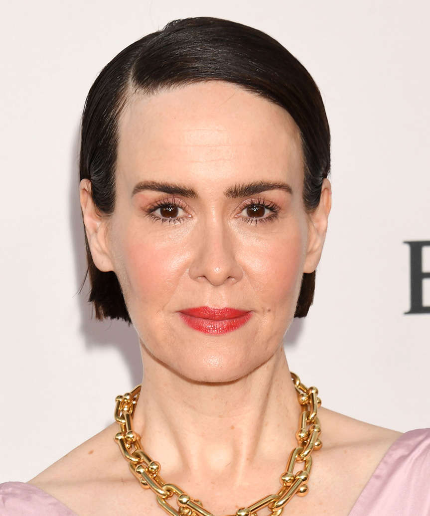 Sarah Paulson Short And Sleek Hairstyle