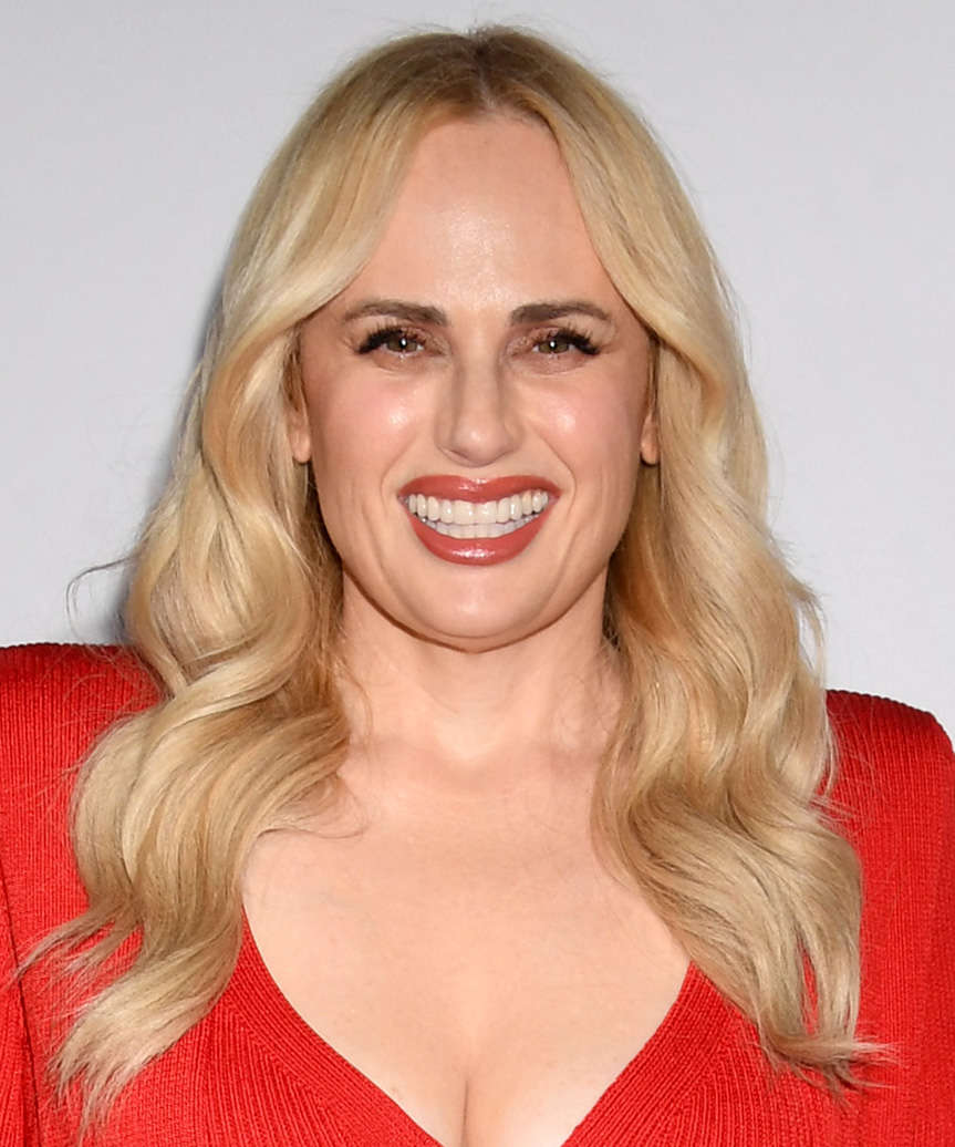 Rebel Wilson Long Hairstyle With Waves