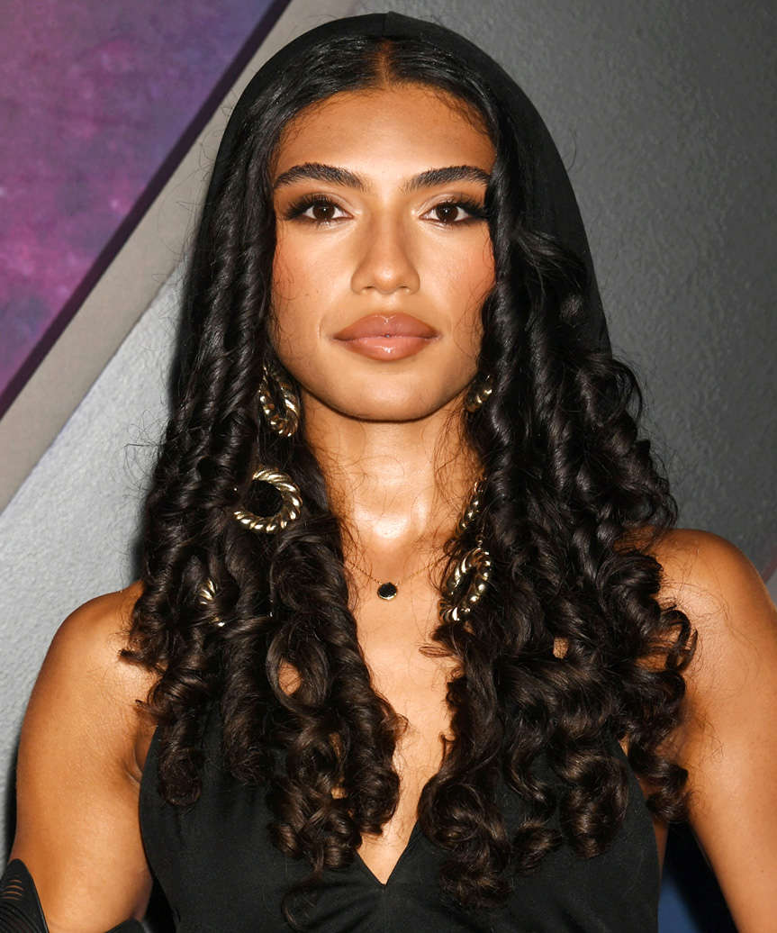 Dior Goodjohn Long Hairstyle With Tight Curls