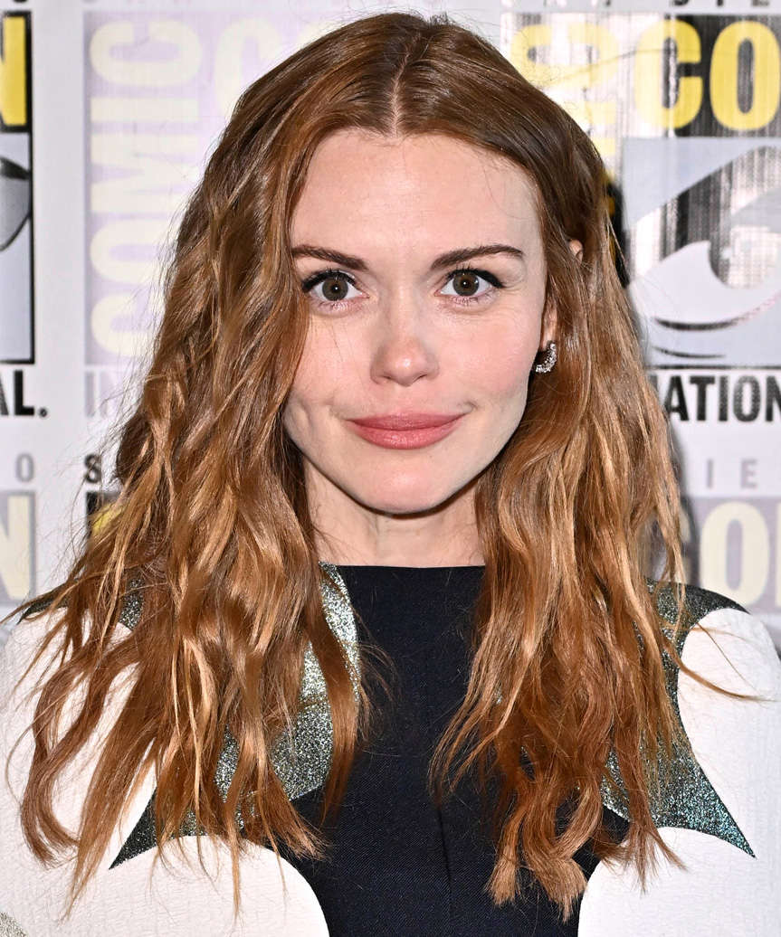 Holland Roden Long Hairstyle With Beach Waves