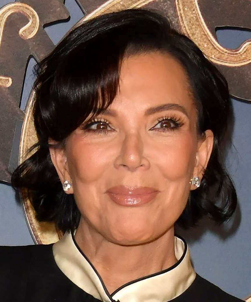Kris Jenner Short Vintage-Inspired Hairstyle
