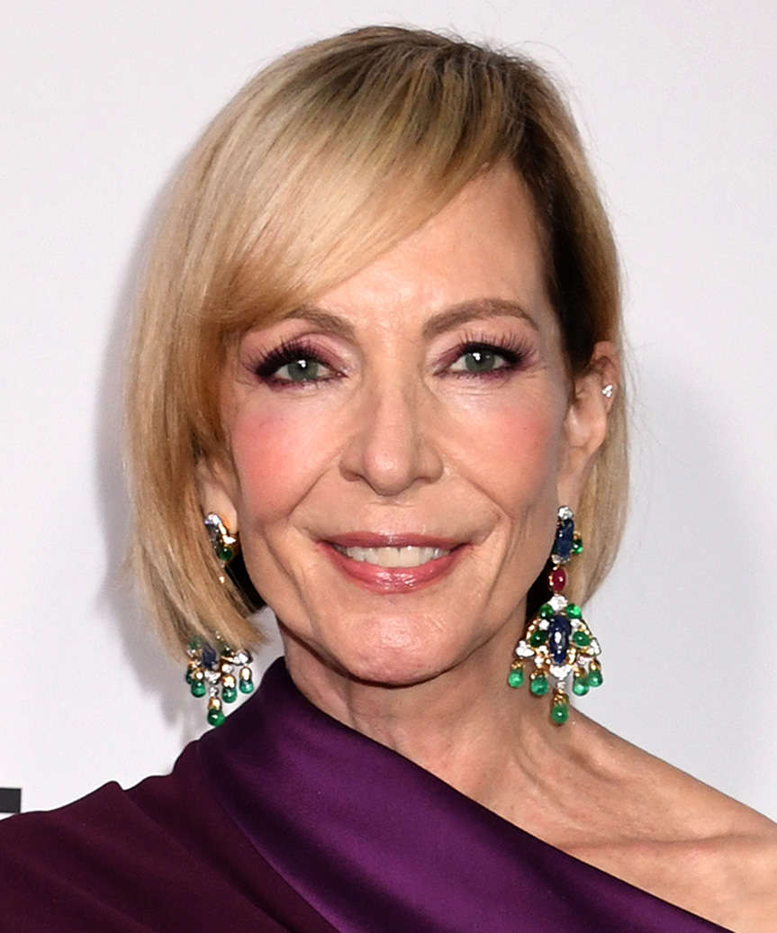 Allison Janney Straight Chin-Length Bob Haircut