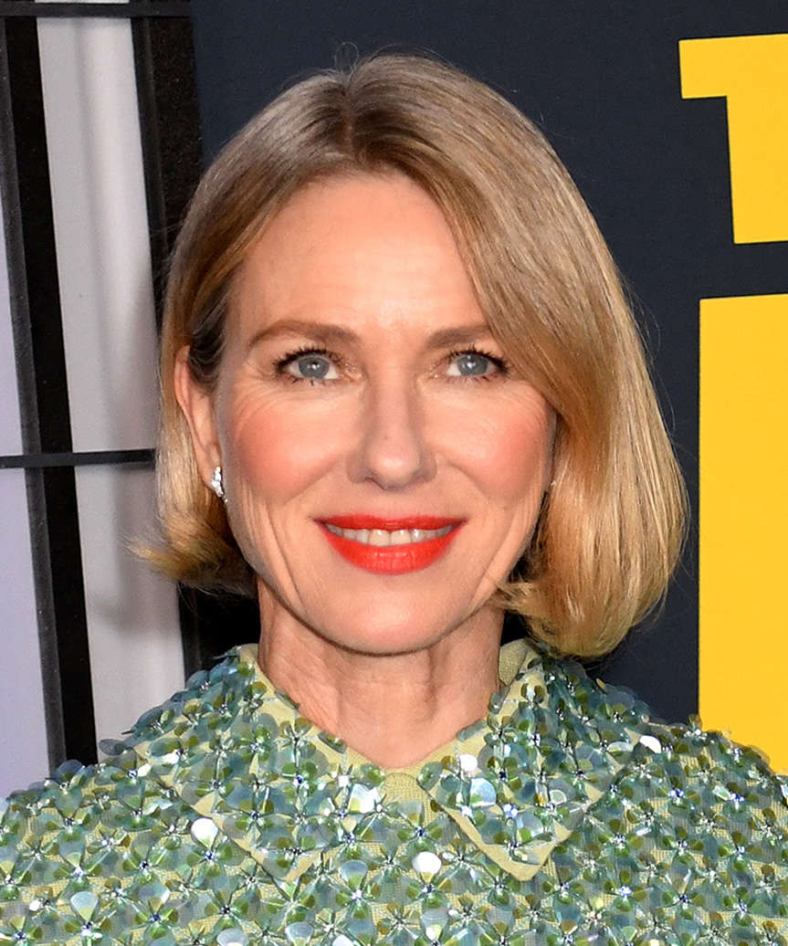 Naomi Watts Bob Haircut With Gentle Flicks