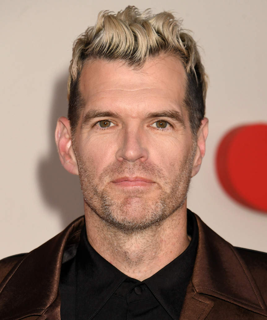 Timothy Simons Short Hairstyle With Blonde Tips
