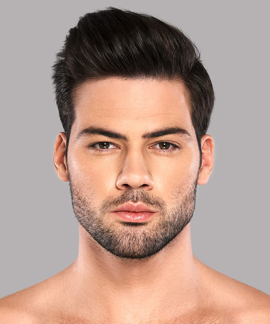 Short Stylish Male Hairstyle With Height