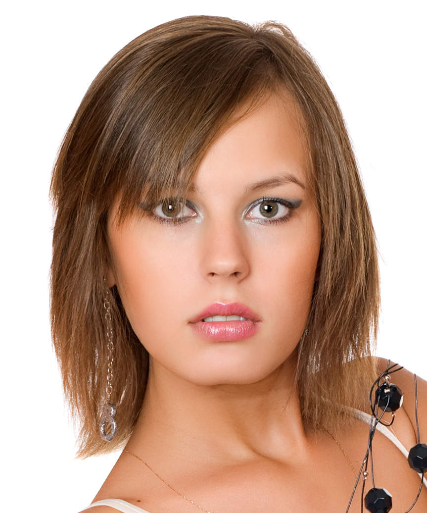 Choppy Medium-Length Layered Bob Haircut