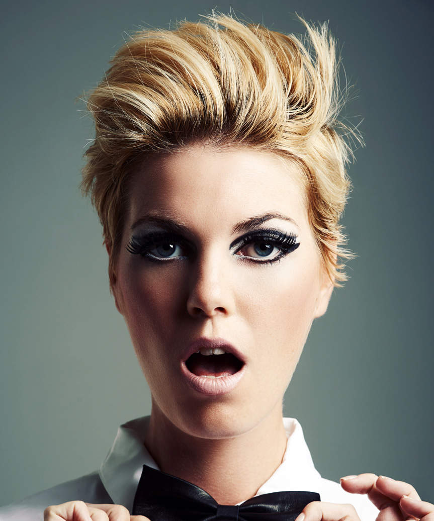 Pixie Hair Cut With Height And Texture