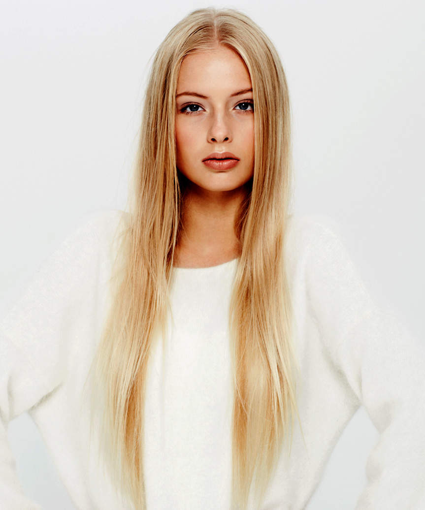 Very Long Sleek Hairstyle