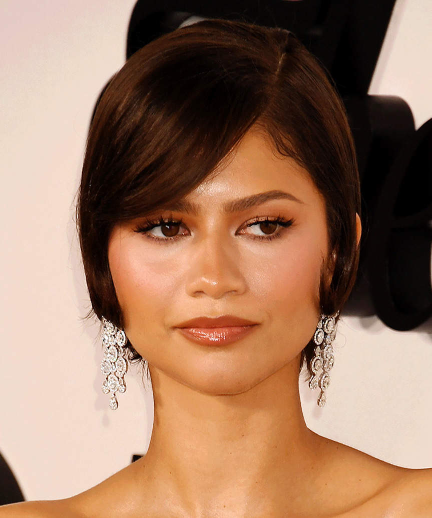 Zendaya Short Elegant Hairstyle