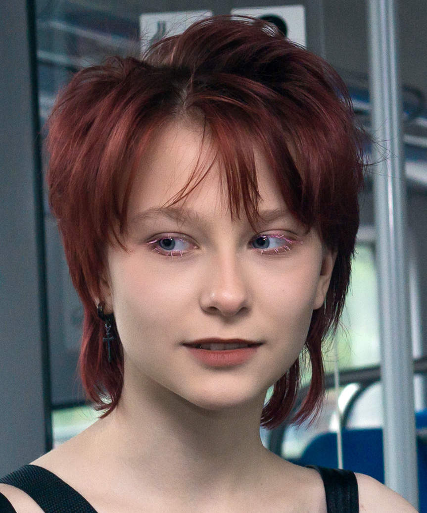 Short Choppy Mullet Hairstyle For Women