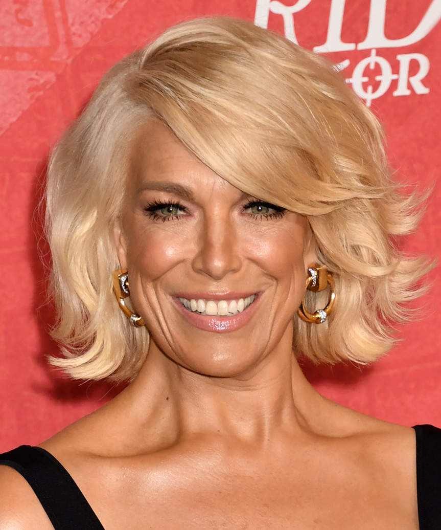 Hannah Waddingham Tousled Bob