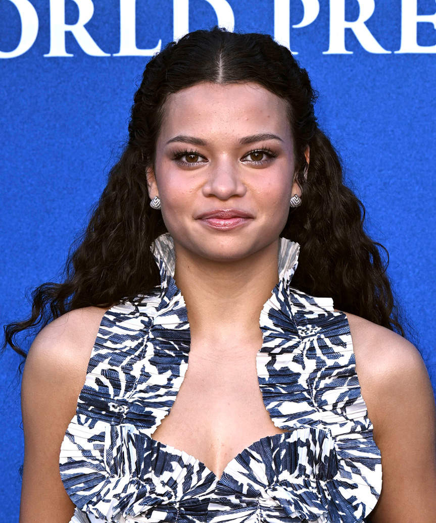 Catherine Laga'aia Long Hairstyle With Curls
