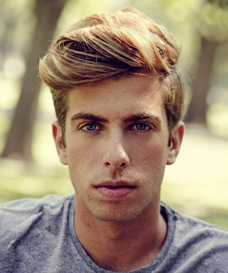 Voluminous Quiff With Tapered Sides