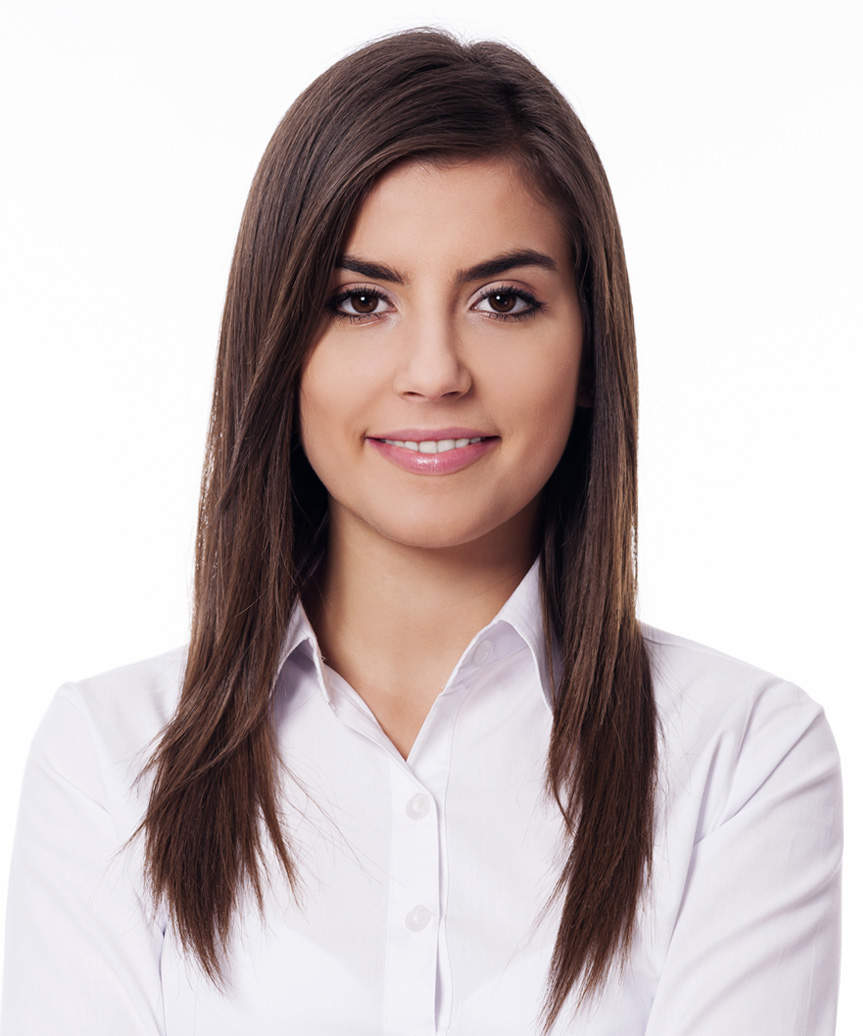 Sleek Contemporary Medium-Length Hairstyle