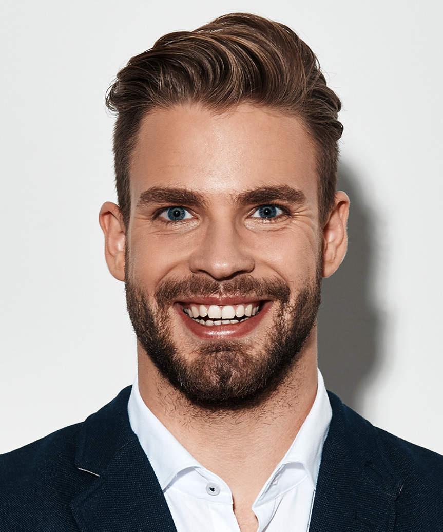 Sleek Modern Pompadour Hairstyle For Men