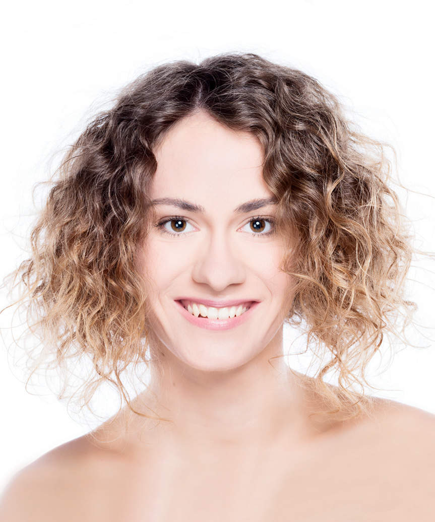 Short Hairstyle With Voluminous Curls