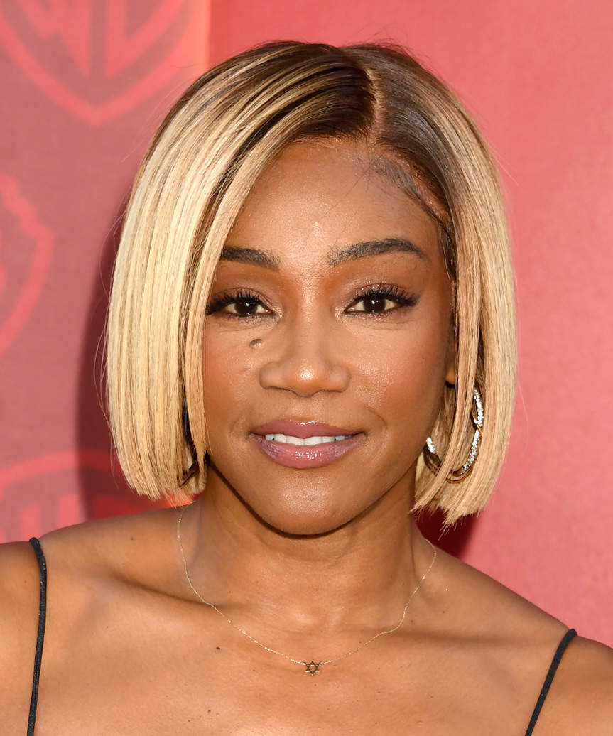 Tiffany Haddish Sleek Bob Haircut