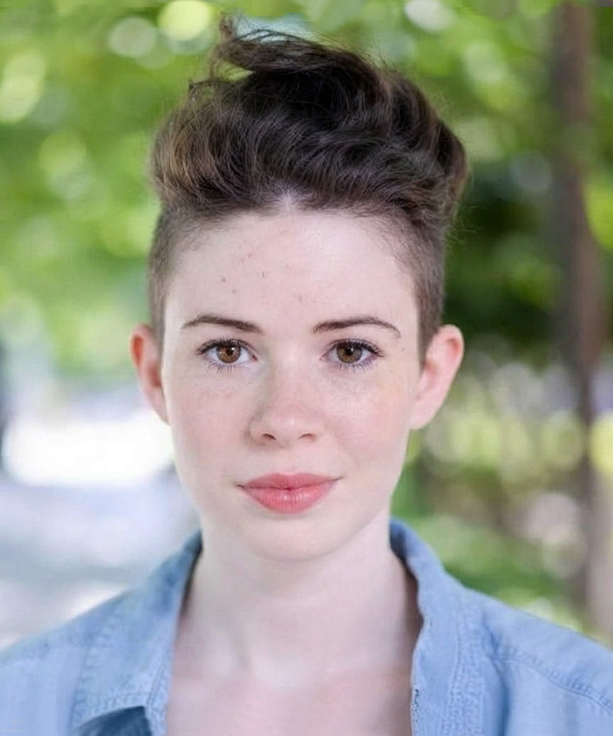 Wavy Pompadour With An Undercut