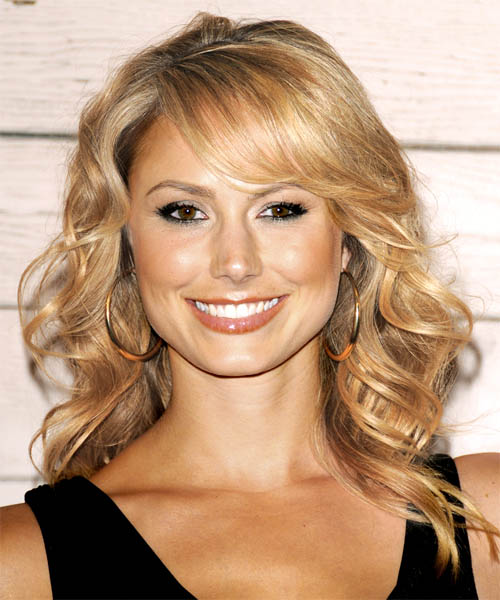 Stacy Keibler Long Wavy     Hairstyle