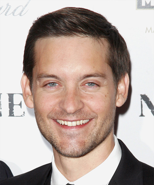 Tobey Maguire Short Straight     Hairstyle