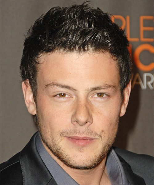 Corey Monteith Short Straight     Hairstyle