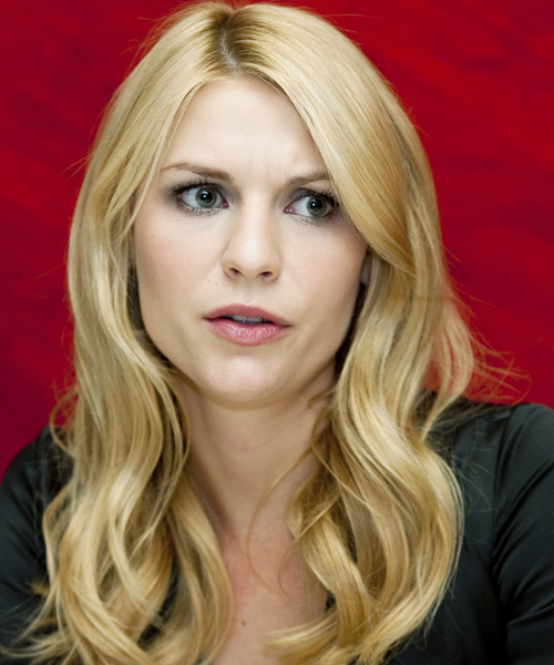 Claire Danes Long Wavy    Blonde   Hairstyle