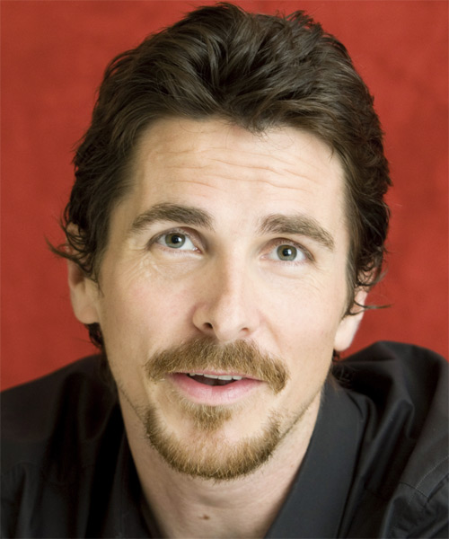 Christian Bale Short Wavy Casual Hairstyle