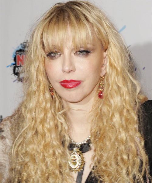 Courtney Love Long Wavy     Hairstyle