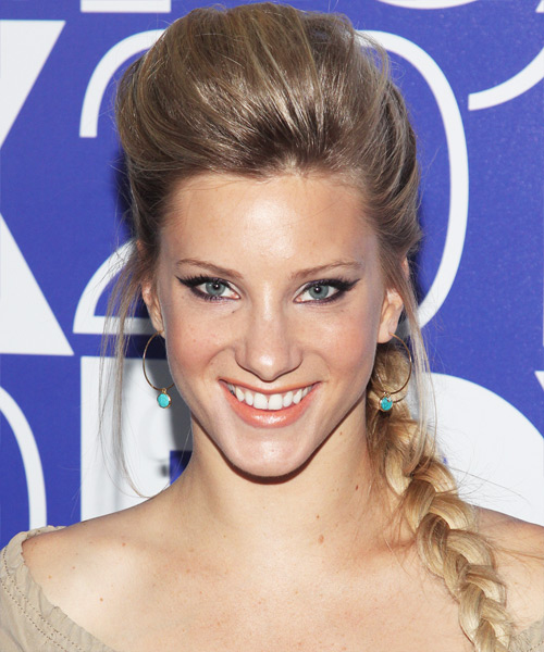 Heather Morris Long Straight    Updo