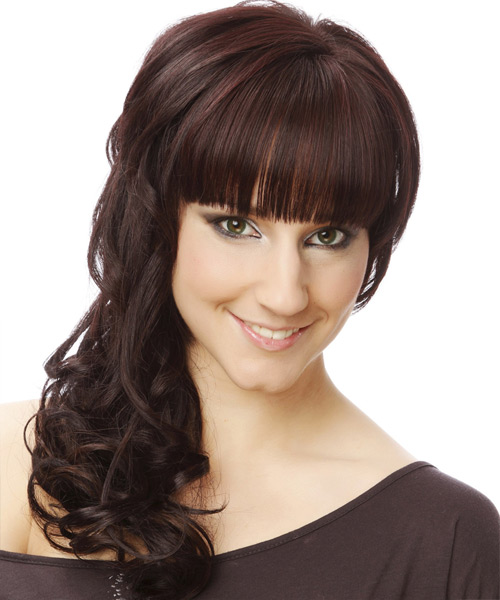  Mocha Hairstyle With Brilliant Contrasting Finish - side view