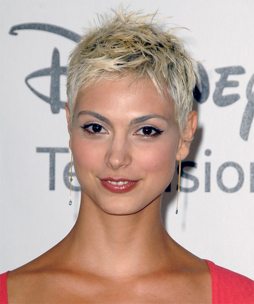 Morena Baccarin Short Straight Hairstyle - Hairstyles